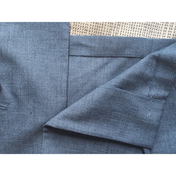 ALFRED DUNNER Light Navy Blue 2 Piece Suit Set Jacket Pants Womens 10P TwoButton - Picture 6 of 12